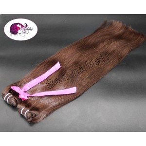 Chocolade Brown color:2 - Wefts - straight