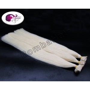 10 Tape-In Extensions - Farbe 60C - blond