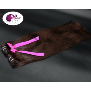 Dark  Brown color:1A - Wefts