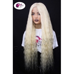 Wig - blonde wavy